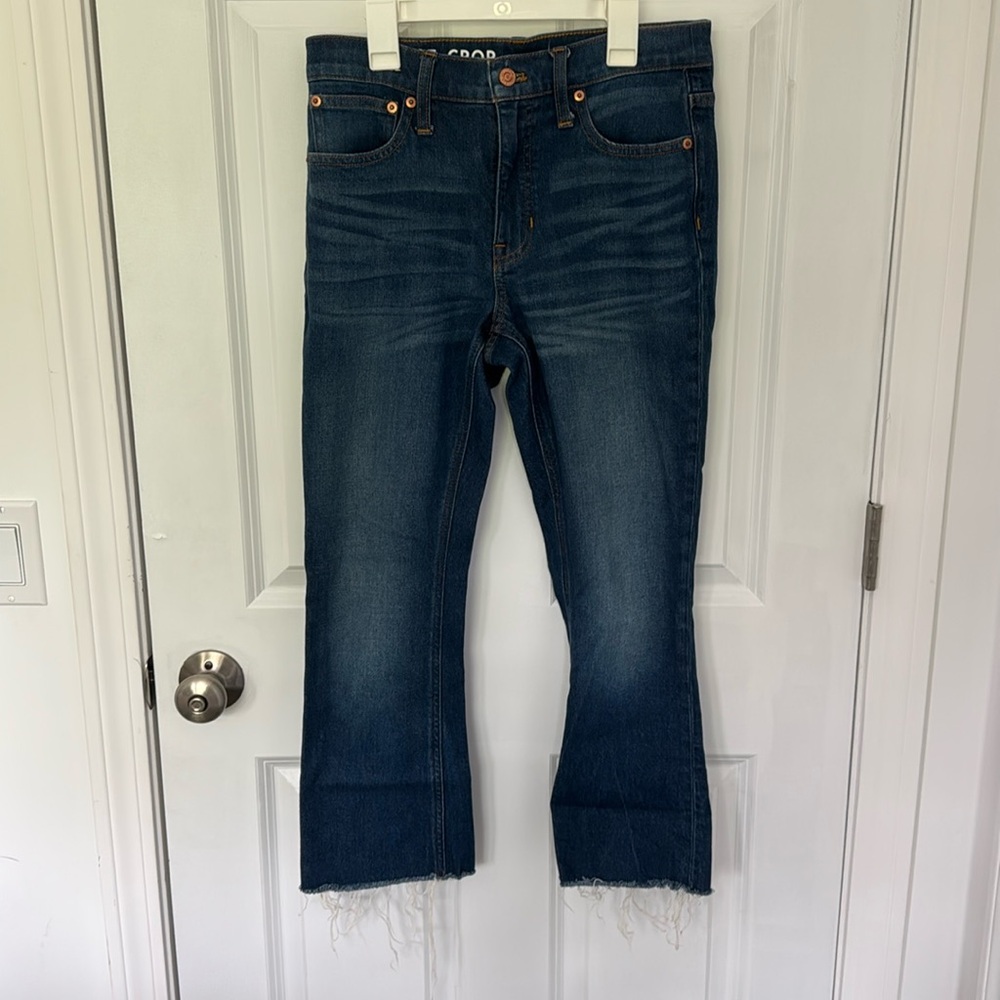 J. Crew Demi-Boot Crop Jeans